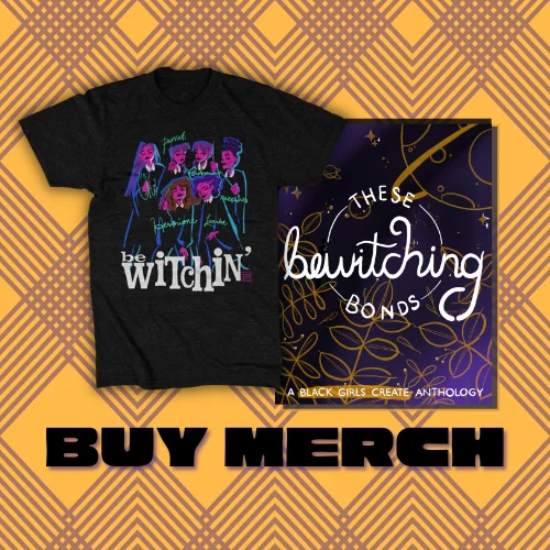 Check out our merch store for shirts, pins, our first anthology, and more!